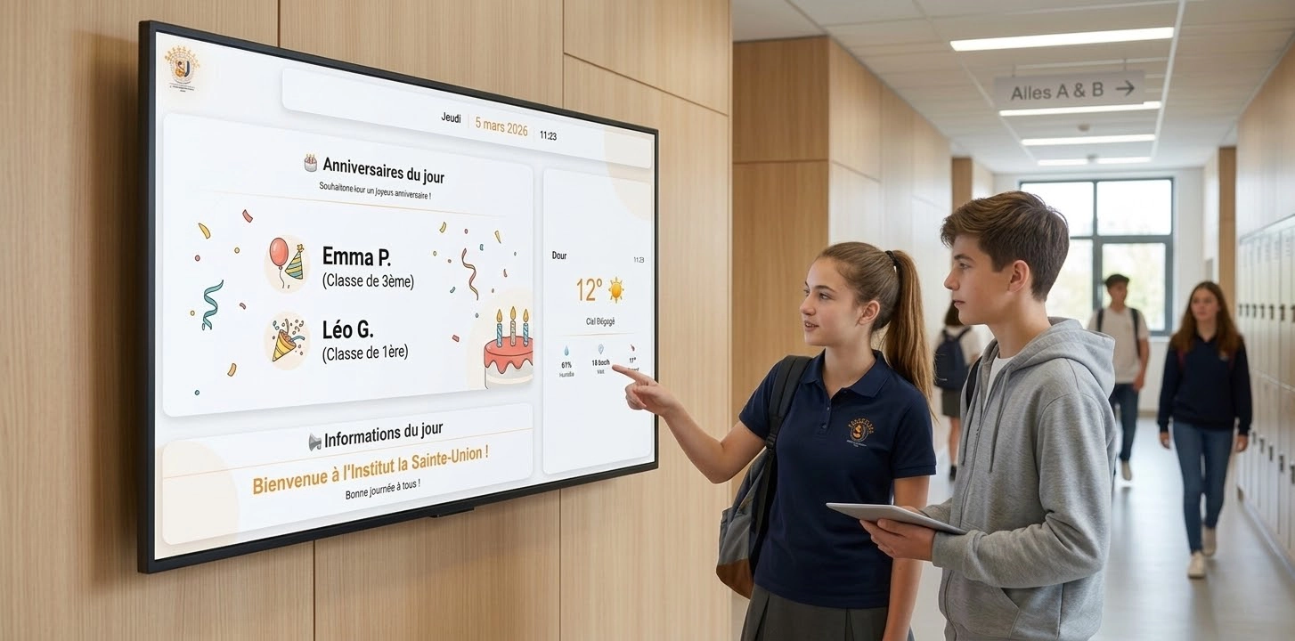 photo affichage digital